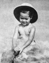 Bathing Beauty at age 2